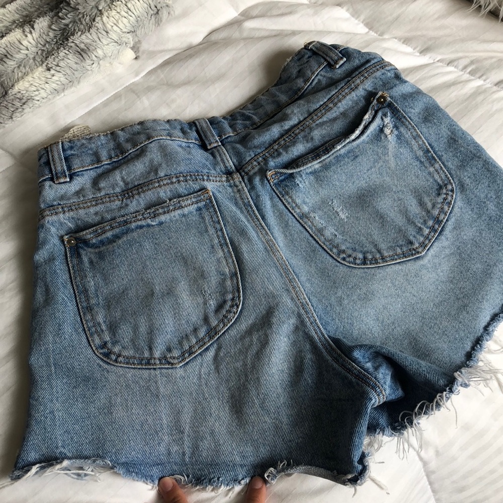 jean shorts